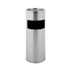 CENDRIER/CORBEILLE INOX AVEC BAC INTERIEUR D.25X61CM (1) photo du produit