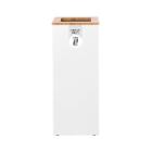 AFVALBAK PAXA LARGE 34L WIT/GRIJS GENERAL WASTE 24X24X60CM (1) artikelfoto