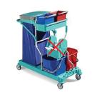 CHARIOT DE NETTOYAGE GREEN 165 RILSAN VERT SANS PRESSE (1) photo du produit