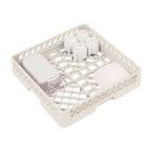 PANIER LAVE-VAISSELLE AVEC GRANDES MAILLES 50X50X10CM (1) photo du produit