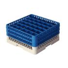 PANIER LAVE-VAISSELLE 36 COMP. AVEC 3 REHAUSSEURS 50X50X22CM (1) photo du produit