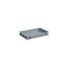 BAC E-LINE VPP GRIS 14L AVEC POIGNEES FERMEES 60X40X7.5CM (1) photo du produit