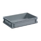 BAC E-LINE GRIS 20L AVEC POIGNEES FERMEES 60X40X12CM (1) photo du produit