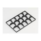 INZET 15 VAKS BODEMDEEL VOOR CATERINGBAK  55.5X35.5X6CM (1) artikelfoto