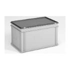 BAK E-LINE ECYCLED GRIJS 60L MET AFSLUITBAAR DEKSEL 60X40X34CM (1) artikelfoto