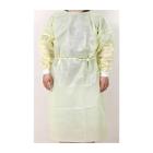 BLOUSE MEDICALE PRIMECARE+ XL SMS EN14126 JAUNE AVEC VELCRO ET MANCHETTE (10X10) photo du produit