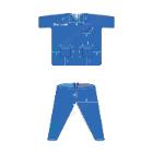PYJAMA DE BLOC PRIMECARE+ BLEU MANCHES COURTES LARGE (50X1) photo du produit