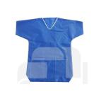 TUNIQUE SOFT 3 POCHES ET COL EN V BLEU LARGE-XLARGE (10X10X1) photo du produit