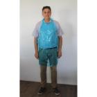 TABLIER EN POLYETHYLENE HY@PRO 18mu BLEU 69X107CM SACHET DISTRIBUTEUR (10X100) photo du produit