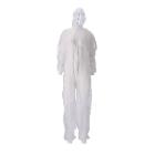 COMBINAISON AVEC CAPUCHE EN NON-TISSE BLANC XXL (50) photo du produit