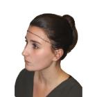 FILET A CHEVEUX NYLON BRUN (10X100) photo du produit