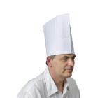 TOQUE CUISINIER VISCOSE 25CM CLASSIC (10X10) photo du produit