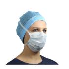 CHIRURGENMASKER KOLMI OP AIR ONE TYPE IIR MET LINTEN BLAUW (6X40) artikelfoto