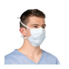CHIRURGENMASKER KOLMI ANTIFOG FILM TYPE IIR MET LINTEN BLAUW (6X40) artikelfoto