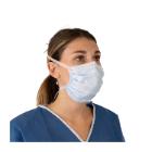 CHIRURGENMASKER KOLMI ANTIFOG FOAM TYPE IIR MET LINTEN BLAUW (6X40) artikelfoto