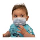 MASQUE TYPE II BLEU POUR PETITE ENFANCE (1-5 ANS) (1X50) photo du produit