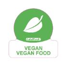 ROULEAU LABELFRESH - ALLERGENES VEGAN - 30X30MM (6X500 ETIQUETTES) photo du produit