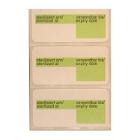 ETIQUETTE DOUBLE ADHESIF FAMOS CONTACT VERT (12X750) photo du produit