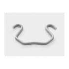 ECARTEUR D'INSTRUMENT INOX/COUCHE EXT EN SILICONE BLANC 40MM (10) photo du produit
