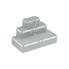 PETIT PANIER ULTRA FIN POUR INSTRUMENTS AVEC COUVERCLE 180X130X30MM (1) photo du produit