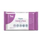 LINGETTES MACERABLE POUR VISAGE ET MAINS HYGEA - FLOWPACK (12X80) photo du produit