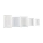 PLATEAU AUTOCLAVABLE EN POLYPROPYLENE BLANC 208X146X35MM (420) photo du produit