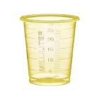 GODET A MEDICAMENT ECO 30CC ETROIT/HAUT GRADUE JAUNE (100X90) photo du produit