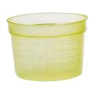 GODET À MÉDICAMENT GRADUÉ 30CC LARGE/BAS JAUNE (40X50) photo du produit