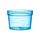 GODET A MEDICAMENT GRADUE 30CC LARGE/BAS BLEU (40X50) photo du produit