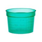 GODET À MÉDICAMENT GRADUÉ 30CC LARGE VERT (40X50) photo du produit