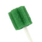 BATONNET SOINS DE BOUCHE 10CM POLYGONE MOUSSE VERTE (4X250X1) photo du produit