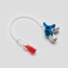 ROBINET 3-VOIES AVEC PROLONGATEUR 10CM STERILE (50X1) photo du produit