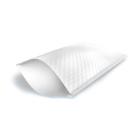 GANT DE TOILETTE SPUNLACE NID D'ABEILLE BLANC SOUDE (20X50) photo du produit