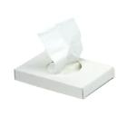 SACHETS HYGIENIQUES PEHD BLANC 8+2X3.5X28CM 11mu (48X25) photo du produit