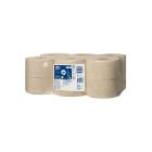 PAPIER TOILETTE TORK ADVANCED MINI JUMBO NATUREL 2PLIS 170M T2 (12) photo du produit