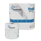 PAPIER TOILETTE CELLULOSE PURE 2PLIS 9.5X11CM 200CPS (12X4) photo du produit