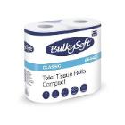 PAPIER TOILETTE BULKY SOFT CLASSIC COMPACT 2PLIS 9.5X12CM 500CPS (10X4) photo du produit
