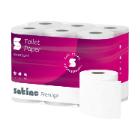 PAPIER TOILETTE SATINO PRESTIGE BLANC 2PLIS 9.6X10CM 200CPS MT1 (12X8) photo du produit
