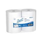 PAPIER TOILETTE SCOTT CONTROL JUMBO CF 2PLIS BLAN 24CMX314M 1280CPS photo du produit
