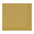 SERVIETTE DUNI PAP. OR 33X33CM 3 PLIS ¼ (12X20) photo du produit