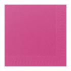 SERVIETTE DUNI PAP. FUCHSIA 40X40CM 3PLIS 1/4 (8X125) photo du produit
