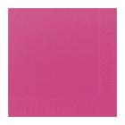 SERVIETTE DUNI PAP. FUCHSIA 33X33CM 2PLIS 1/4 (16X125) photo du produit
