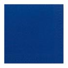 SERVIETTE DUNI PAP. BLEU FONCE 24X24CM 2PLIS 1/4 (8X300) photo du produit