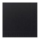 SERVIETTE DUNI PAP. NOIR 24X24CM 2PLIS 1/4 (8X300) photo du produit