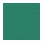 SERVIETTE DUNI PAP. VERT FONCE 24X24CM 3PLIS 1/4 (8X250) photo du produit