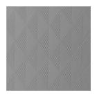 SERVIETTE ELEGANCE CRYSTAL GRANITE GREY 40X40CM 1/4 (6X40) photo du produit