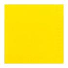 SERVIETTE DUNI PAP. JAUNE 33X33CM 1PLI 1/4 (6X500) photo du produit