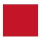 SERVIETTE DUNILIN ROUGE 40X40CM 1/4 (12X45) photo du produit