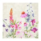 SERVIETTE DUNI PAP. FLORET 40X40CM 3LGS 1/4 (4X250) photo du produit