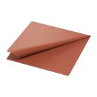 SERVIETTE DUNI PAP. EARTH TERRA 33X33CM 2PLIS 1/4 (16X125) photo du produit